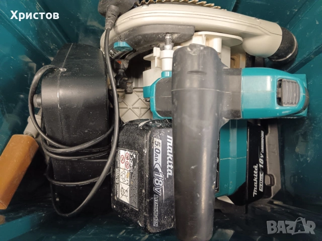 Акумулаторен циркулярен трион MAKITA DSP600ZJ., снимка 2 - Триони и циркуляри - 54157697