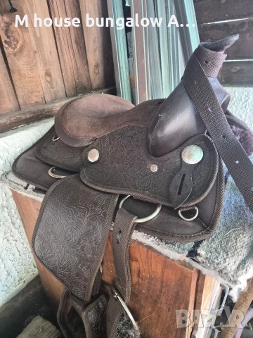 Western седло Brown - 16"

 ново