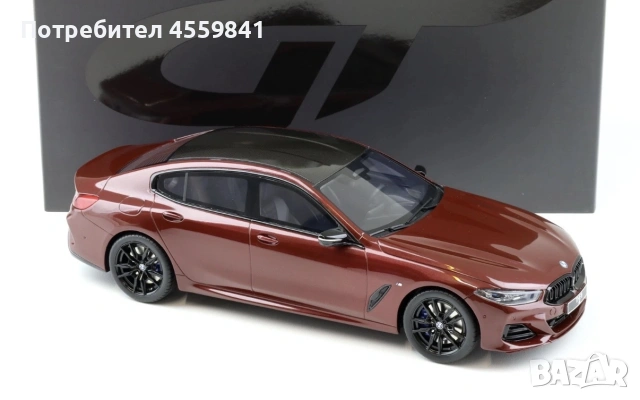 НОВ 1:18 GT Spirit BMW M850i xDrive M Performance Aventurine Red 2023, снимка 2 - Колекции - 55222305