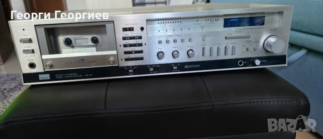 Продавам стерео касет ресивър SANSUI CR-M7, снимка 2 - Ресийвъри, усилватели, смесителни пултове - 55172640