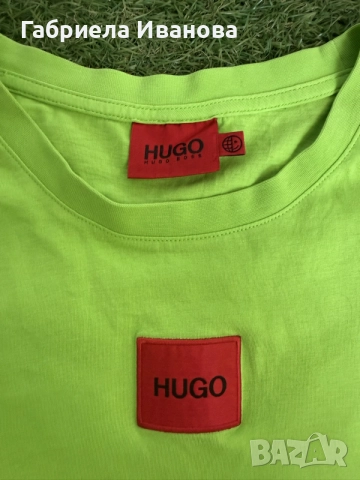 мъжка тениска HUGO, снимка 3 - Тениски - 55421261