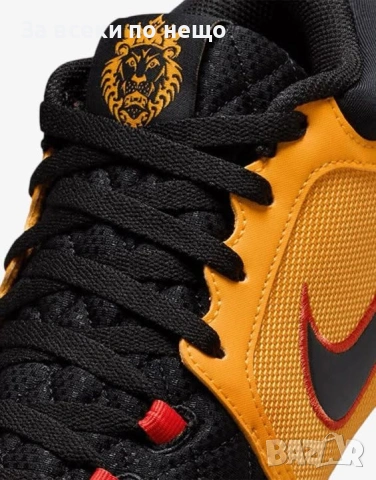 NIKE x LeBron Witness 8 Orange / Black Мъжки Баскетболни Обувки👟Мъжки Маратонки Код P2772, снимка 6 - Маратонки - 55067869