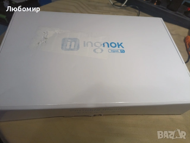 Преносим монитор Ingnok, ултра тънък 15,6-инчов FHD IPS разширител за екран на лаптоп , снимка 6 - Монитори - 55124214