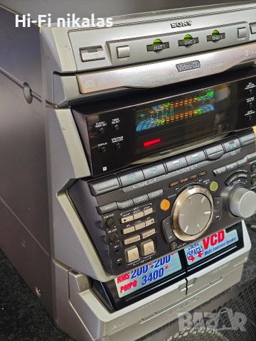 аудио система стерео уредба SONY HCD-VX8 VIDEO CD VX 8, снимка 3 - Аудиосистеми - 54327186