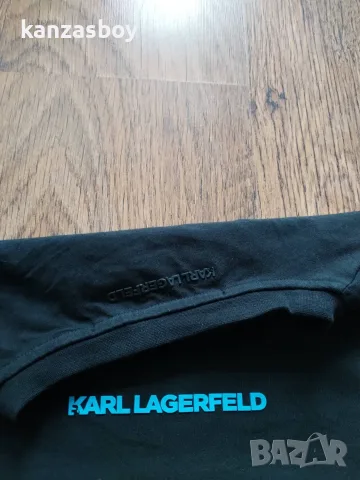 karl lagerfeld - страхотна мъжка тениска XL КАТО НОВА , снимка 4 - Тениски - 55443441
