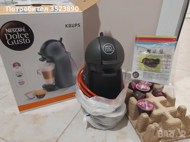Кафе машина с капсули , снимка 2 - Кафемашини - 54258521