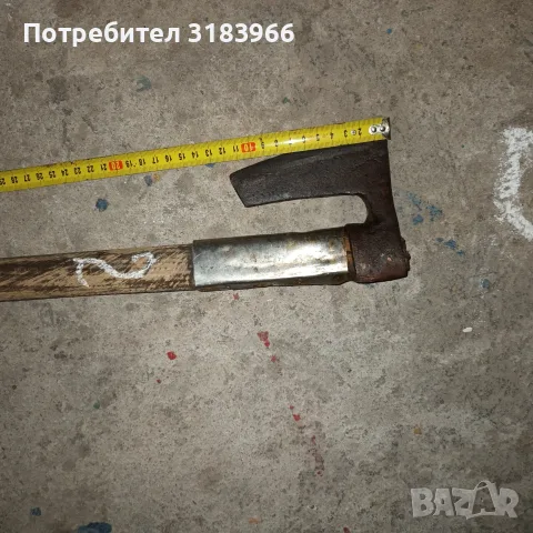 малка брадва № 2 12 см чело 60 см сап, снимка 3 - Градински инструменти - 55332572