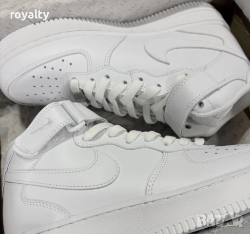 Nike Air Force 1 Нови Бели Дамски Маратонки Найк с Кутия , снимка 9 - Маратонки - 55251597