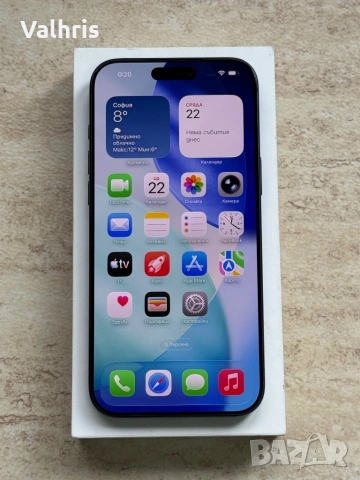 Apple iPhone 17 Pro Max 256GB Deep Blue 100% батерия / КАТО НОВ! 2г. Гаранция!, снимка 2 - Apple iPhone - 54047868