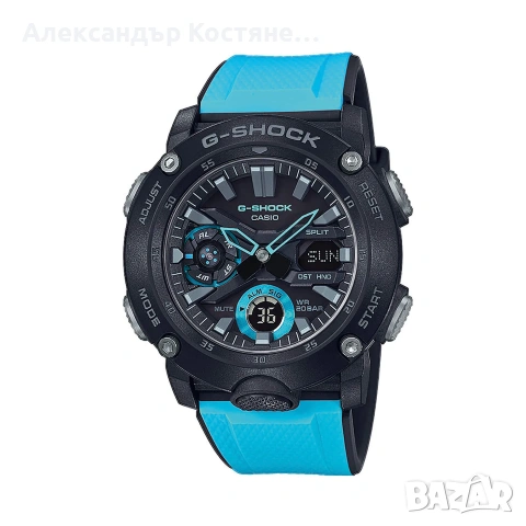 Нов часовник CASIO GA-2000-1A2ER - гаранция