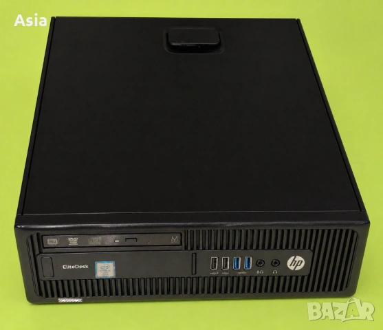 Продавам компютър HP EliteDesk 800 G2 SFF /i5-6500/16GB DDR4/SSD 256GB + 1TB HDD