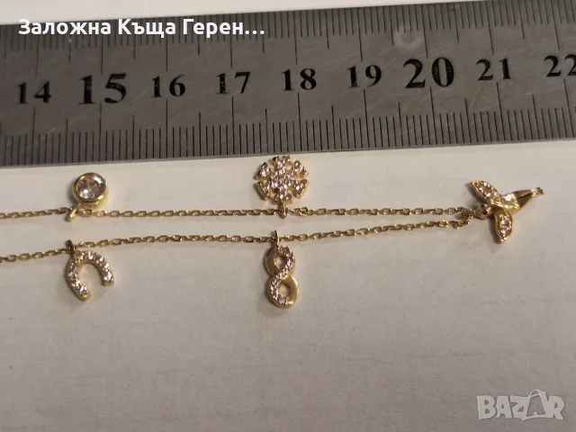 Дамско златно колие 3,38гр., снимка 3 - Колиета, медальони, синджири - 55525792