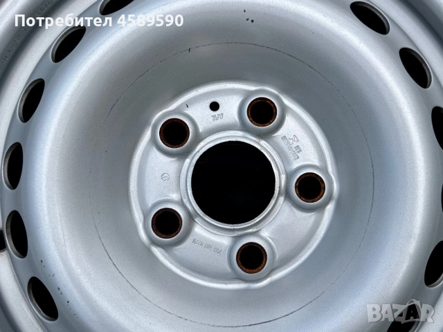 4бр.Оригинални бусови джанти 16цола 5x120 за Vw T5,T6,Transporter, снимка 16 - Гуми и джанти - 54858910