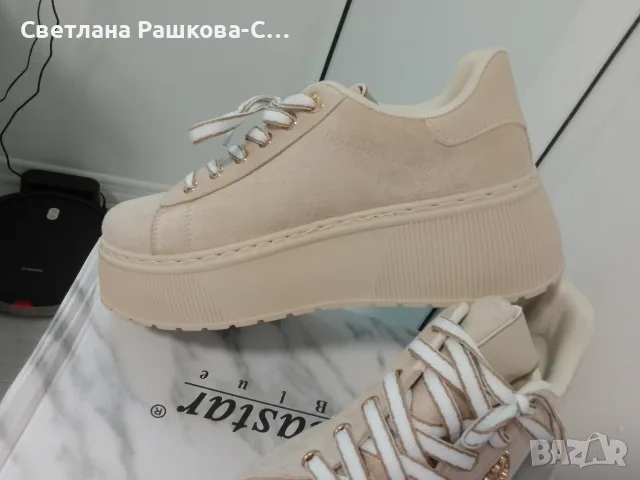 Нови спортни обувки на платформа , снимка 2 - Дамски ежедневни обувки - 55408851