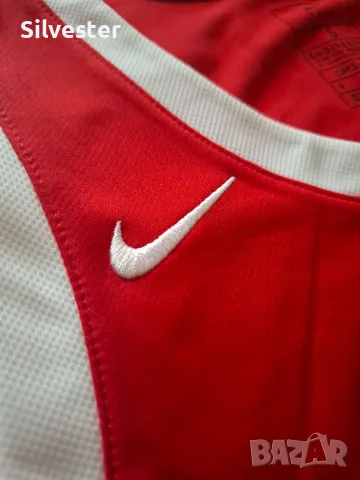 Дамски Червен Потник NIKE / Найк, 100% Оригинален с етикет, размер S, снимка 3 - Спортни екипи - 46621924