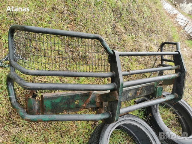 Роубар-булбар-метална броня за джип, снимка 2 - Части - 54033549