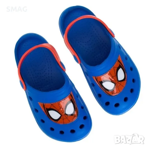 Детски джапанки тип сабо за момче spiderman синьо червено_1248409, снимка 3 - Детски джапанки - 55388448