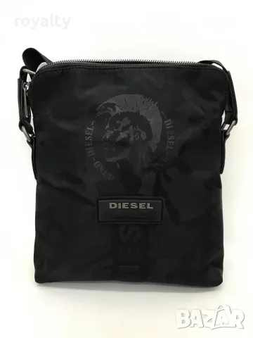 Diesel Нова Черна Мъжка Чанта 
