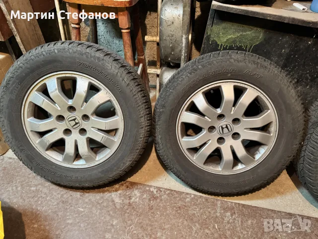 Оригинални джанти Honda CRV 2 (Хонда ЦРВ 2) 16” 5x114.3 + гуми Yokohama, снимка 3 - Гуми и джанти - 55565520