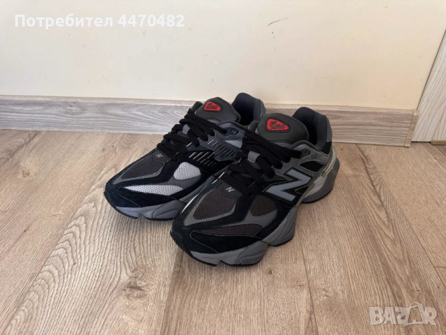 Обувки New Balance 9060 Black Castlerock Grey, снимка 7 - Маратонки - 54753304