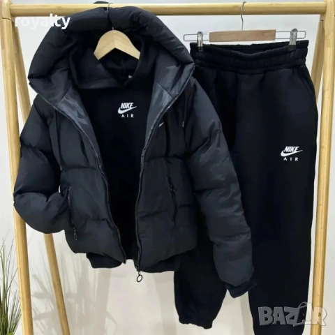 Nike Ново Черно Дамско Яке Найк , снимка 2 - Якета - 54391677