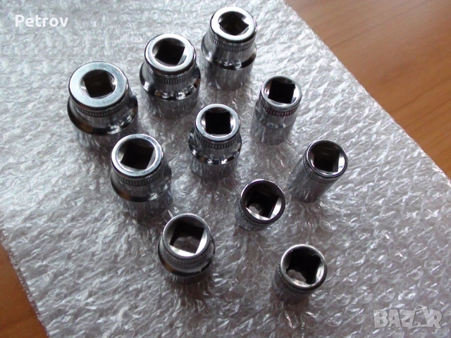 HEYCO No.50-12 - MADE IN GERMANY - ORIGINAL HEYCO - 10 броя 12-стенни ПРОФЕСИОНАЛНИ цолови Вложки !!, снимка 3 - Гедорета - 52241932