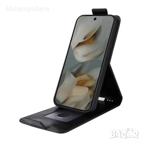 Google Pixel 10 Pro XL Калъф - Вертикален флип, Стойка, Картодържател, 4 цвята, снимка 6 - Резервни части за телефони - 55112426