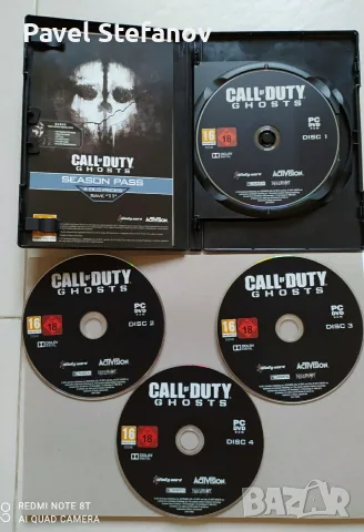 Call of Duty: Ghosts PC – 4 диска, отлични🔥, снимка 3 - Игри за PC - 55587764