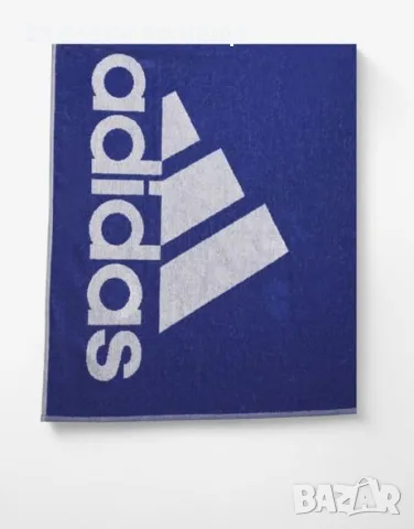 ADIDAS Swim Towel Large Blue/White Сина Плажна Кърпа Код P2927, снимка 3 - Хавлиени кърпи - 55669476