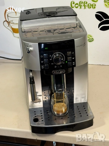 Кафемашина кафе автомат delonghi magnifica S с гаранция, снимка 5 - Кафемашини - 55196318