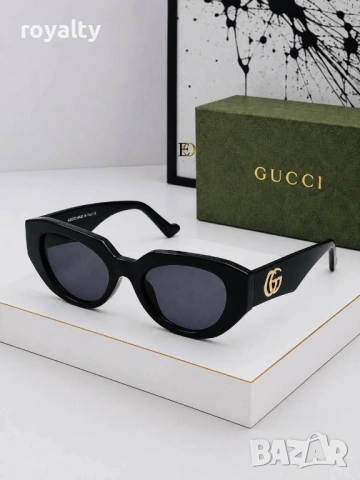 Gucci Нови Дамски Слънчеви Очила с Кутия Различни Цветове Гучи 