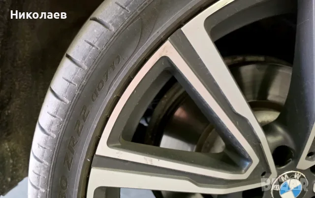 Оригинални 22" джанти BMW Individual Style 746 I (5x112) за X5 G05 / X6 G06 + Гуми (Подарък), снимка 6 - Гуми и джанти - 55523844