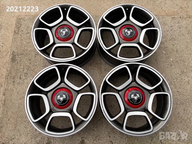 4 броя алуминиеви джанти за Fiat 500 Abarth 17