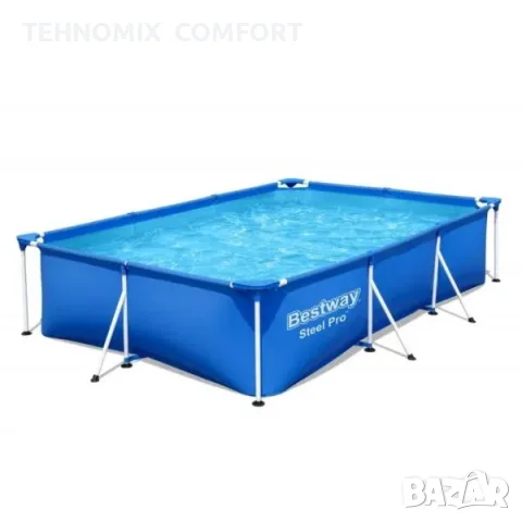 Сглобяем басейн Bestway 300 cm x 201 cm x 66 cm 3300
