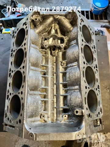 BMW N63B44B цилиндров блок 4.4 V8 BiTurbo, снимка 2 - Части - 55119680