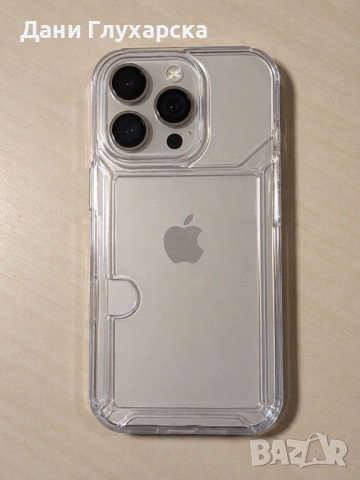 Кейс за iPhone 16 Pro – прозрачен, нов, снимка 3 - Калъфи, кейсове - 54778910