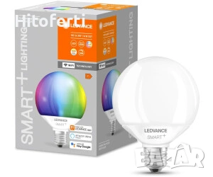 LEDVANCE SMART+ LED Classic WiFi Globe E27 DIM 14W Multicolor (AC33946), снимка 2 - Крушки - 54875070