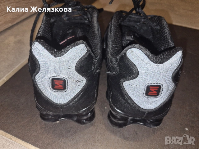 Nike Shox Black спортни марстонки, снимка 3 - Маратонки - 55091195
