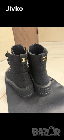 Дамски боти Chanel, снимка 4 - Дамски боти - 55155593