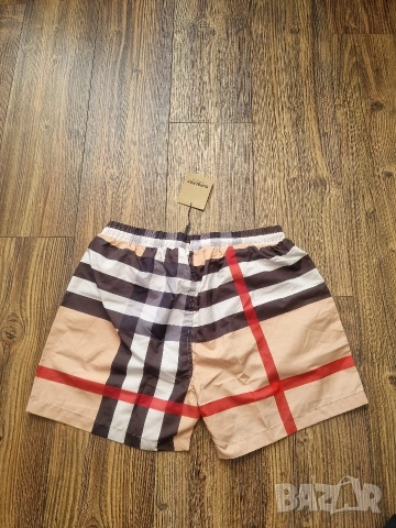Страхотни мъжки къси шорти бански BURBERRY размер S M L XL 2XL 3XL , снимка 3 - Бански - 54378257