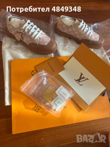 Louis Vuitton обувки - Дамски, снимка 4 - Дамски елегантни обувки - 54806386