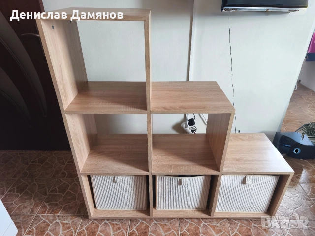 Етажерка дъб Сонома, снимка 2 - Етажерки - 54978631
