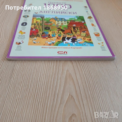 Първите 1000 думи на английски език, снимка 3 - Учебници, учебни тетрадки - 54591955