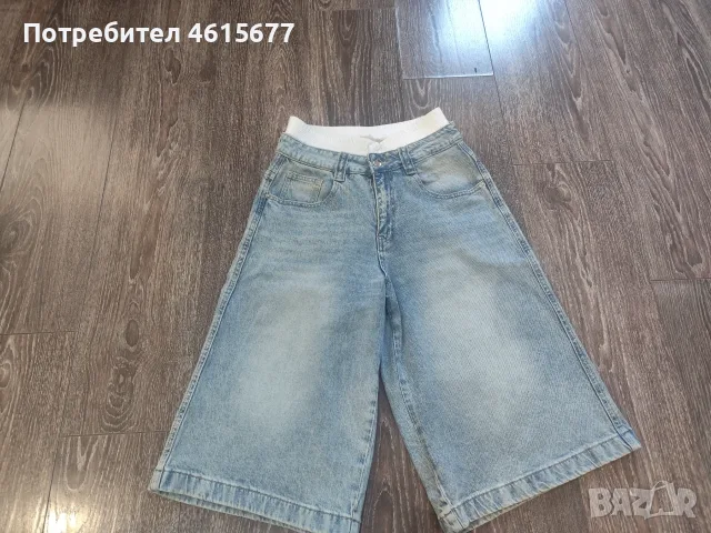 готини дънки с висока талия , снимка 2 - Дънки - 55381159