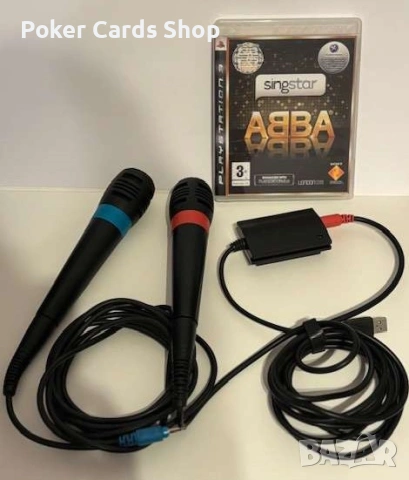 2 x Микрофона с кабел SingStar® за ПС3 / PS3 / PlayStation 3
