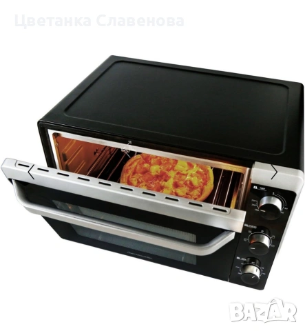 Мини фурна Hanseatic обем 42 л, 1800 W таймер, снимка 7 - Печки, фурни - 54755713