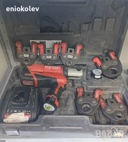 Акумулаторна радиална преса RIDGID RP240