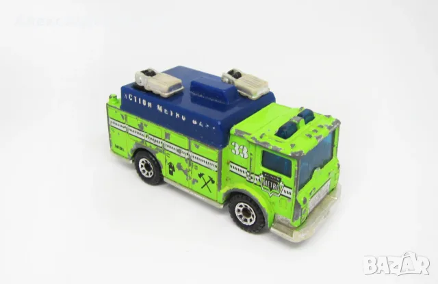 Стара Количка Matchbox Mack Auxiliary Power Truck, снимка 7 - Колекции - 55650344