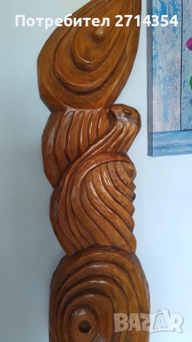 Дървено пано Жар птица , снимка 2 - Пана - 55145088