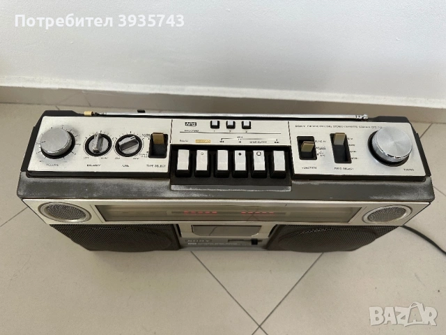 SONY CFS 71S - Japan , снимка 6 - Радиокасетофони, транзистори - 54719697